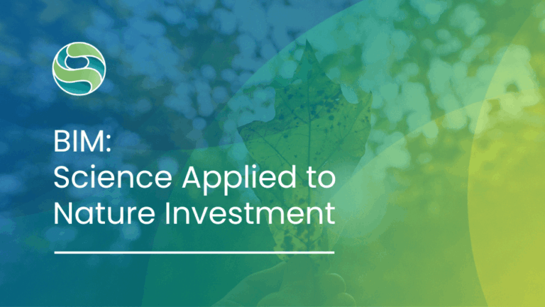 The Biodiversity Intelligence Methodology (BIM): Science Applied to Nature Investment