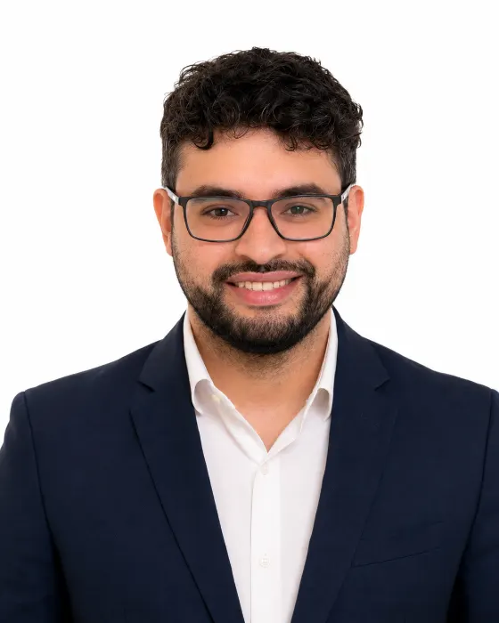 Retrato de Franco Cabrera, especialista en inventarios de GEI de EMFF.